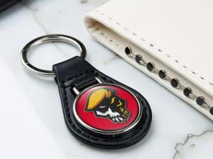 Designer KeyringStyle Edition Leather Glossy